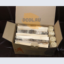 Дрова березовые в коробке с растопкой "Факел"